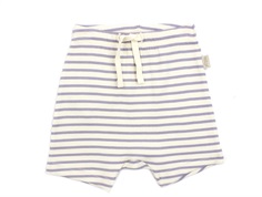 Petit Piao dusty lavender/offwhite shorts striber